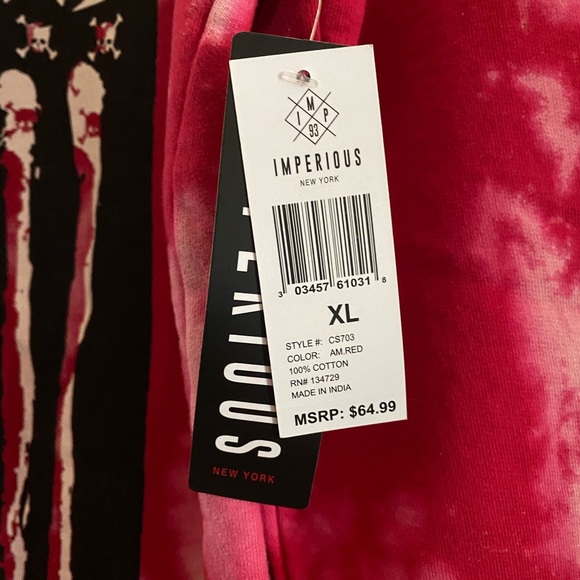 RED THIEVES BAND CREW NECK - Picture 5 of 5